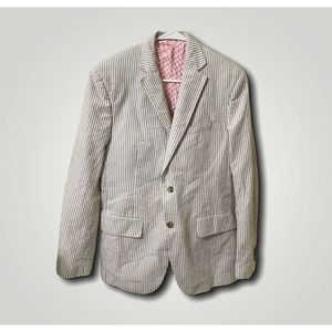 Vineyard Vines Stripe Blazer Kentucky Derby 38R